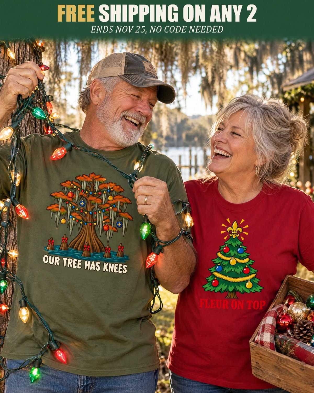 Early Black Friday: free shipping on any 2 shirts