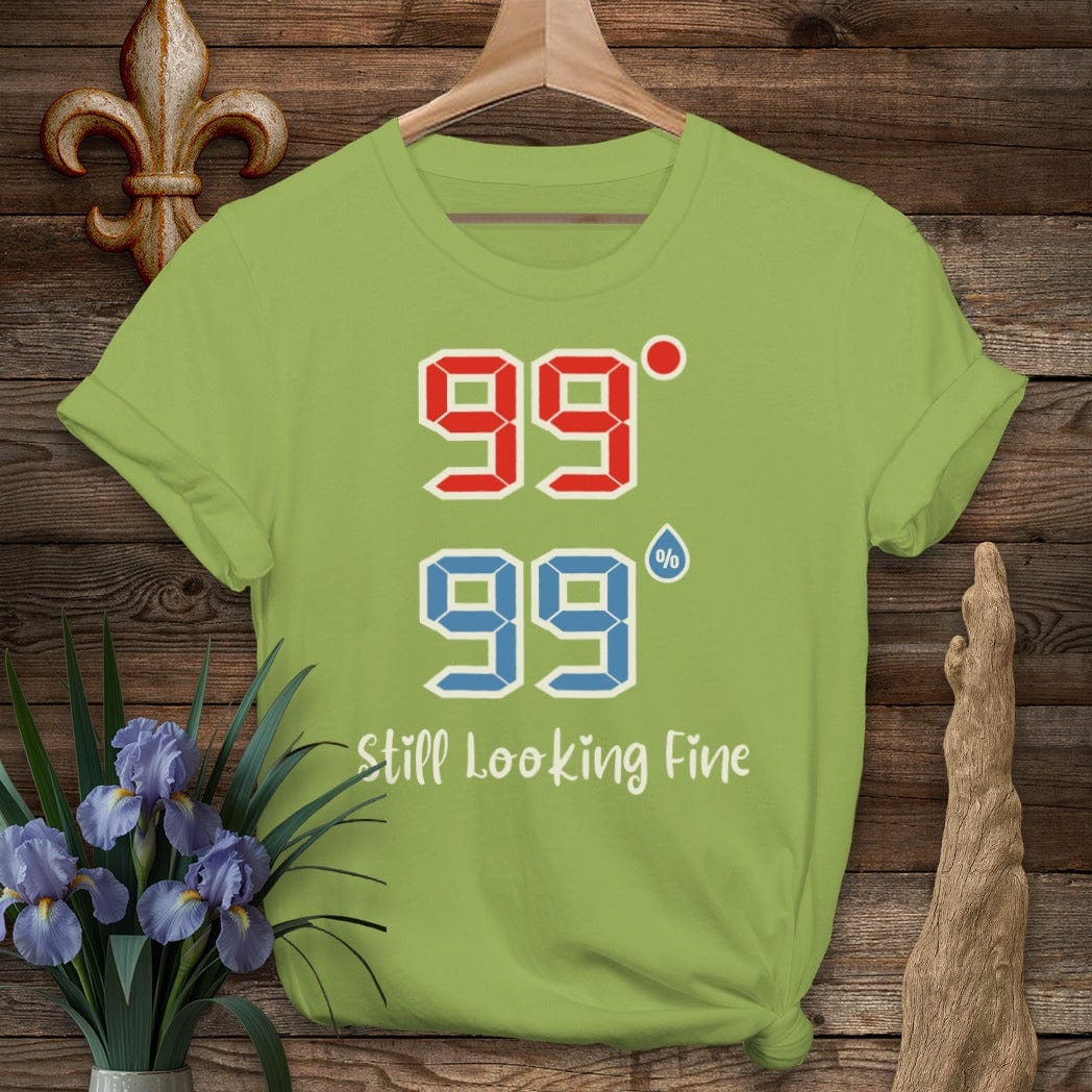 S / Kiwi Louisiana 99 | 99 Still Looking Fine T-Shirt by Laissez Faire Wear