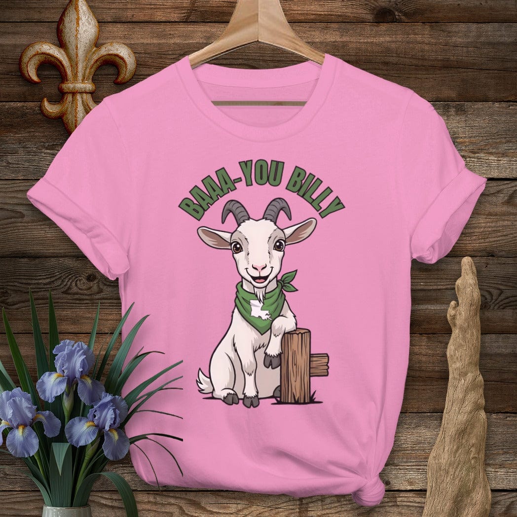 S / Azalea Louisiana Baaa-you Billy Farm T-Shirt by Laissez Faire Wear