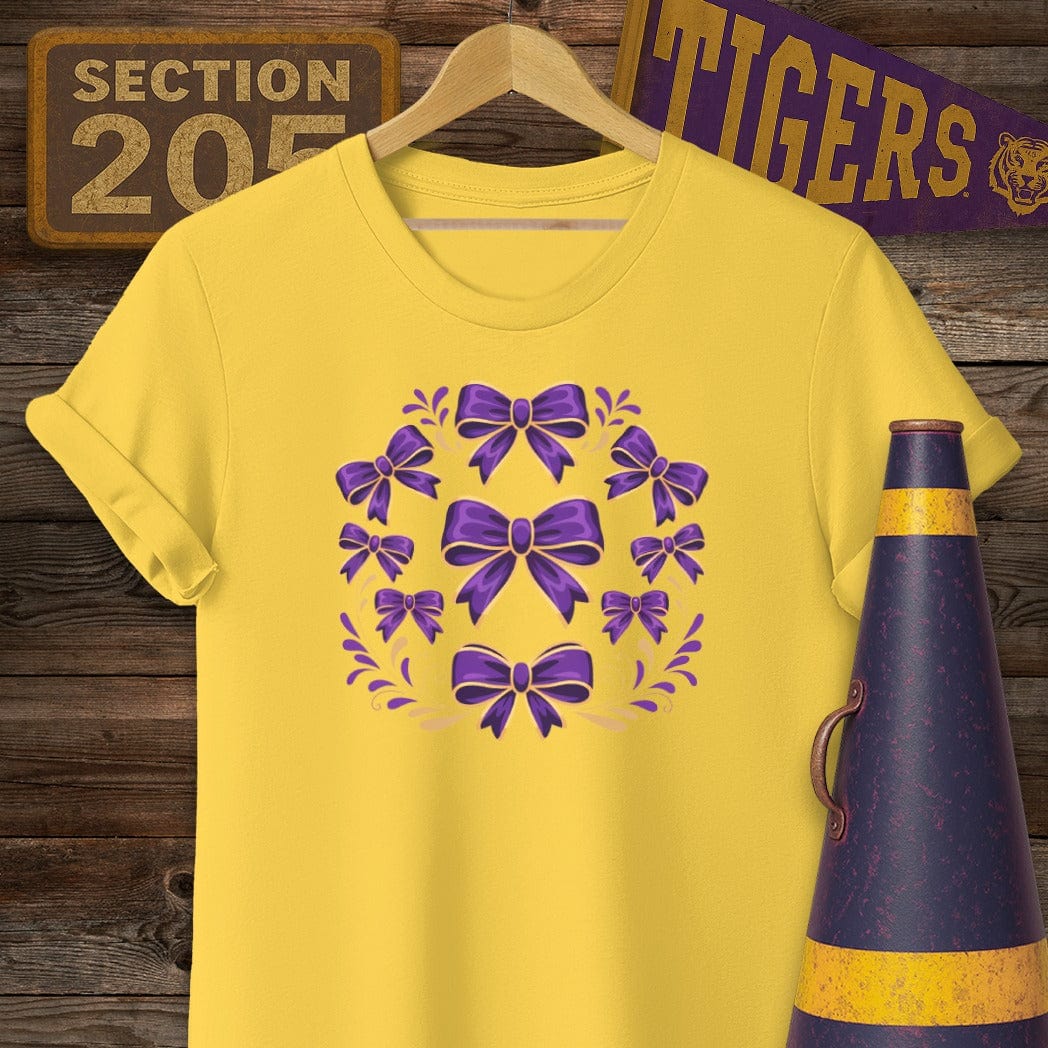 S / Daisy Louisiana Bayou Beaux's Game Day T-Shirt by Laissez Faire Wear