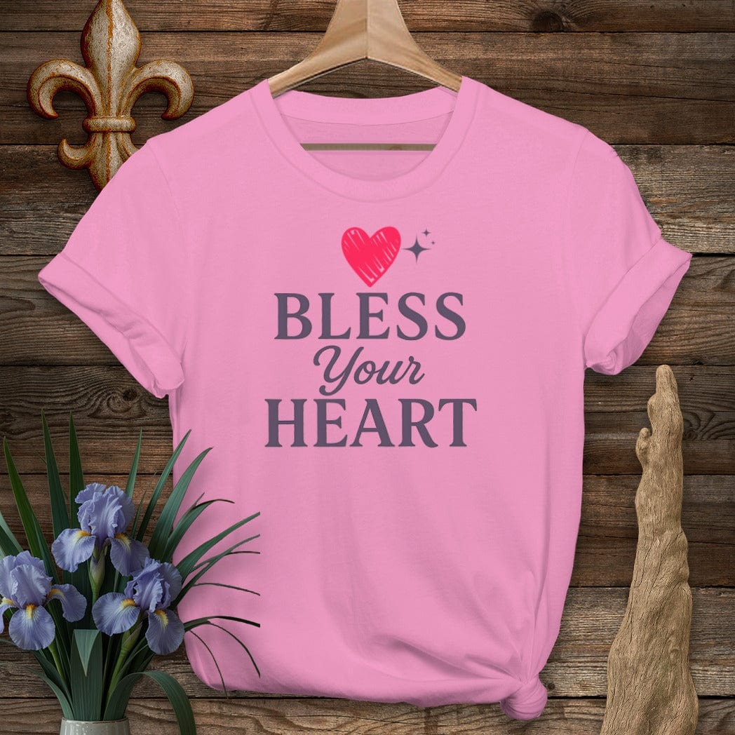 S / Azalea Louisiana Bless Your Heart T-Shirt by Laissez Faire Wear