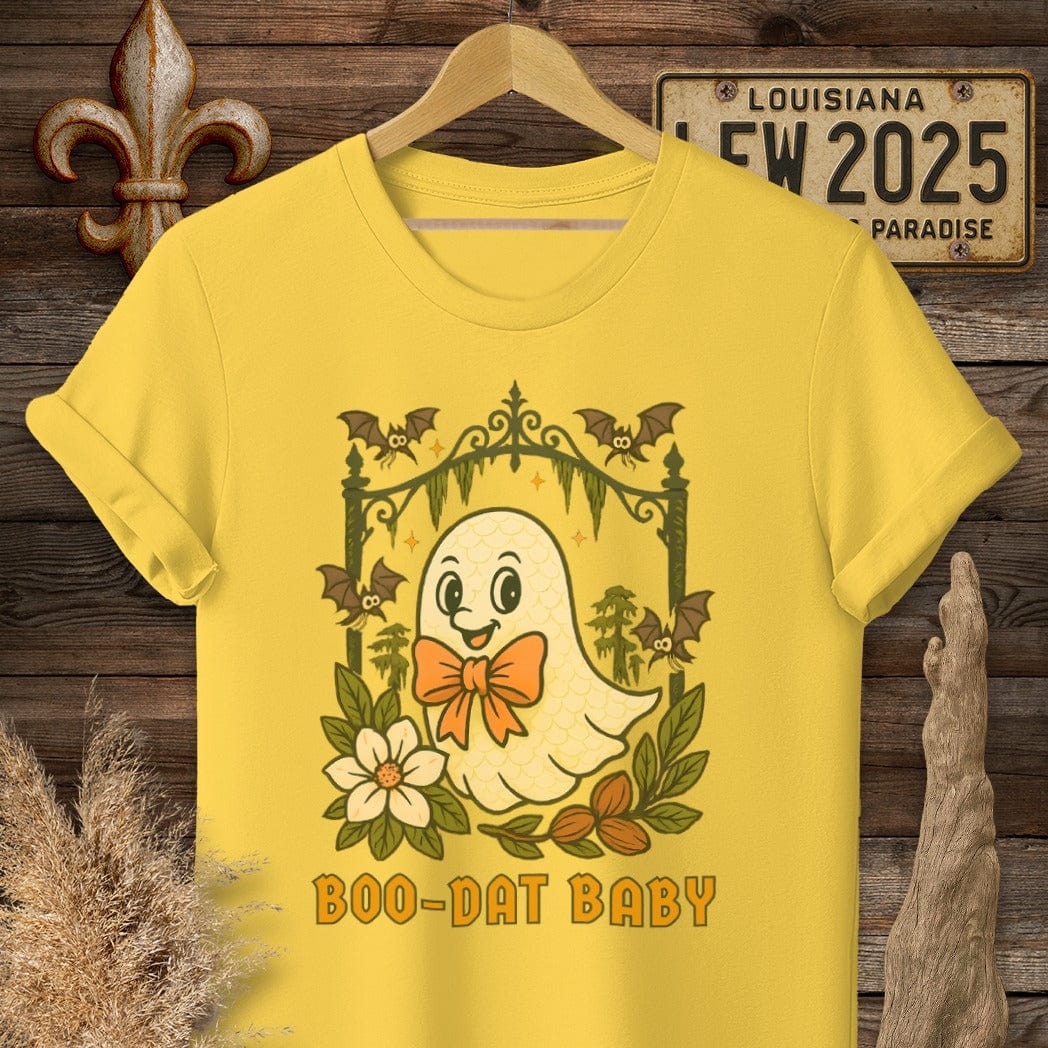 S / Daisy Louisiana Boo-Dat Halloween T-Shirt by Laissez Faire Wear