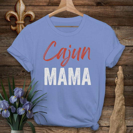 S / Iris Louisiana Cajun Mama T-Shirt by Laissez Faire Wear
