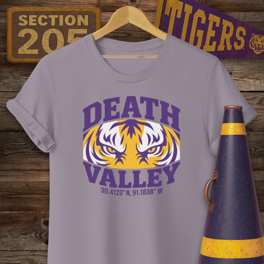 S / Paragon Louisiana Death Valley Coordinates Game Day T-Shirt by Laissez Faire Wear