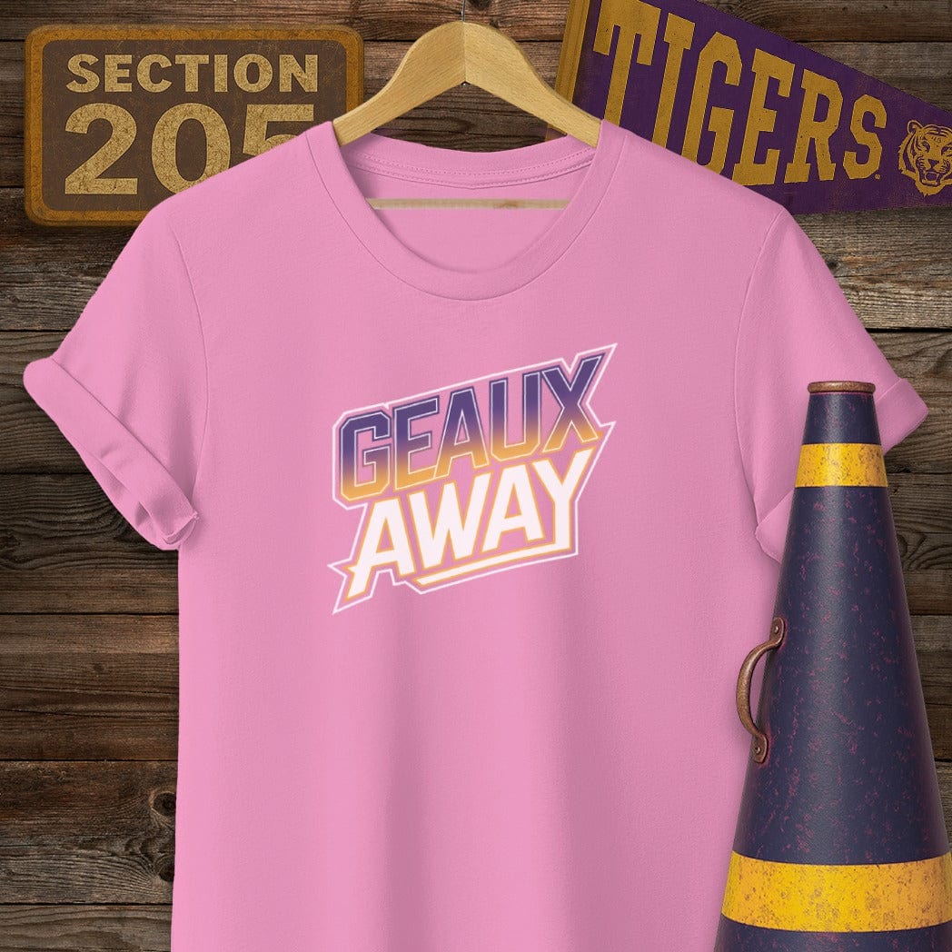 S / Azalea Louisiana Geaux Away Game Day T-Shirt by Laissez Faire Wear