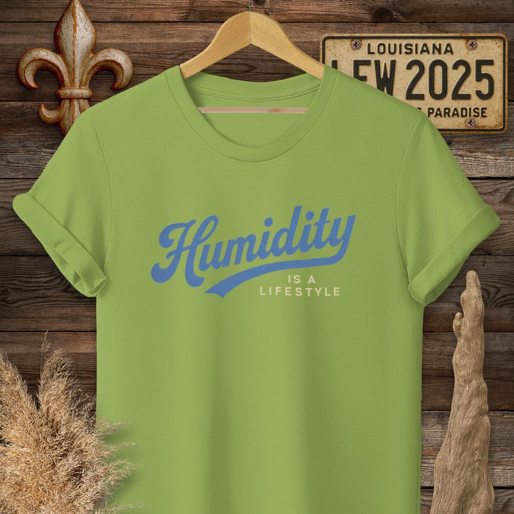 S / Kiwi Louisiana Humidity is a Lifestyle T-Shirt by Laissez Faire Wear
