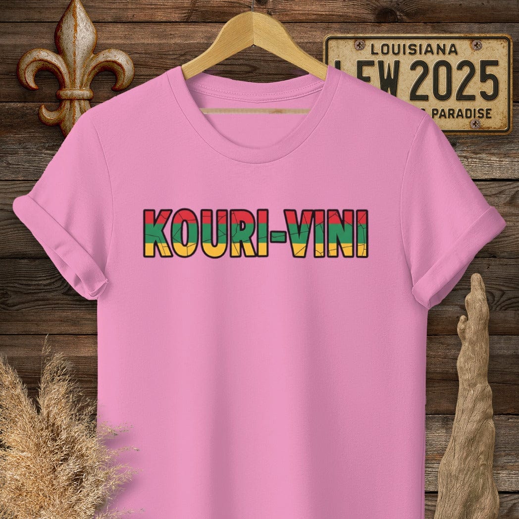 S / Azalea Louisiana Kouri-Vini T-Shirt by Laissez Faire Wear