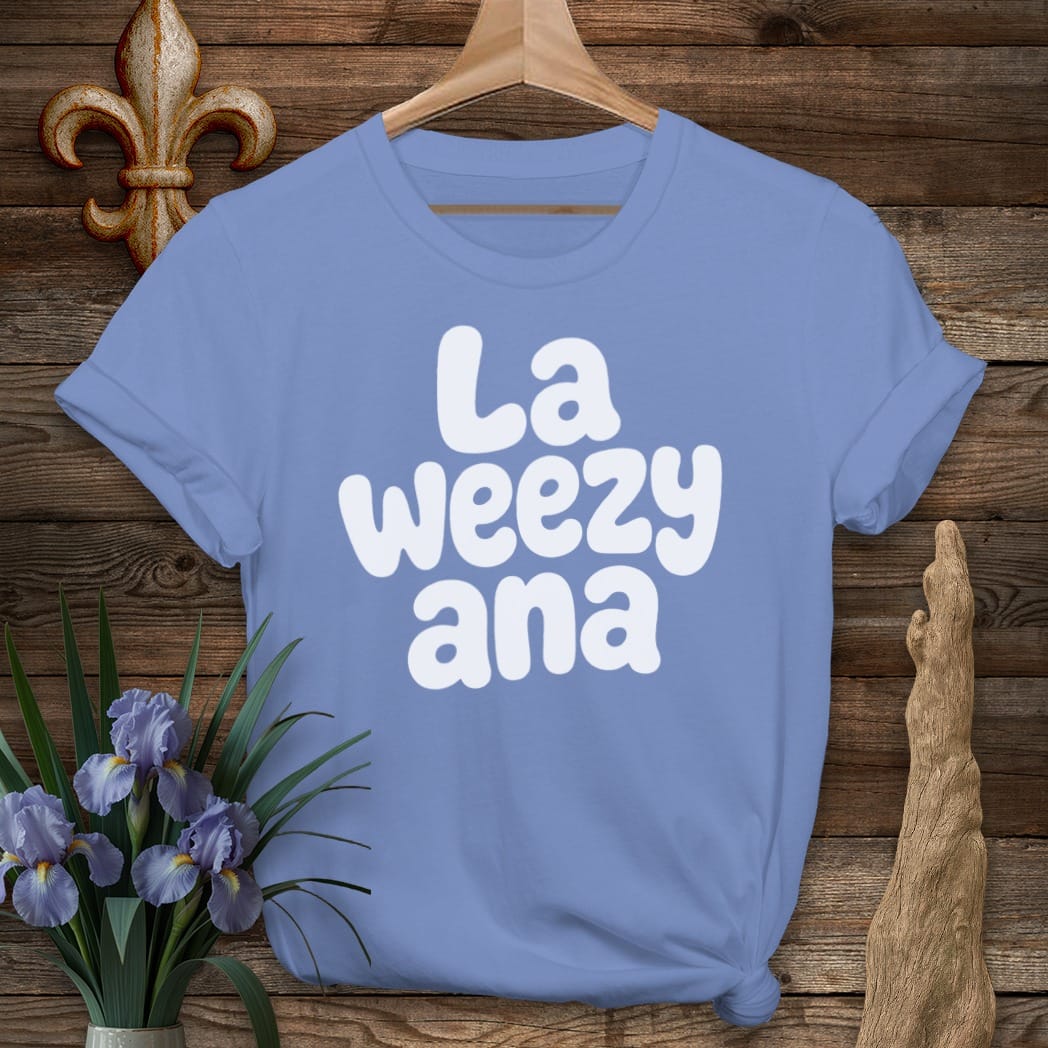 S / Iris Louisiana La Weezy Ana T-Shirt by Laissez Faire Wear