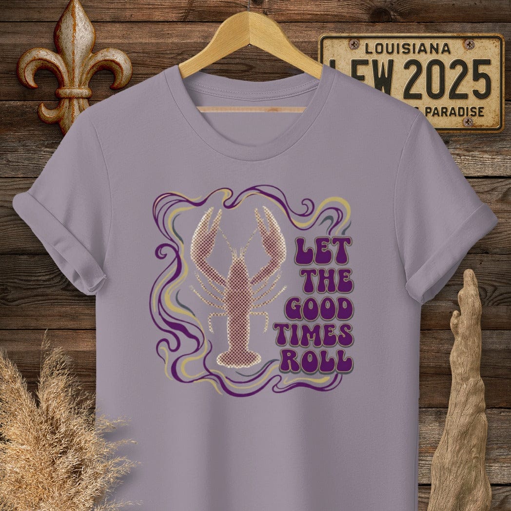 S / Paragon Louisiana Let The Good Times Roll T-Shirt by Laissez Faire Wear