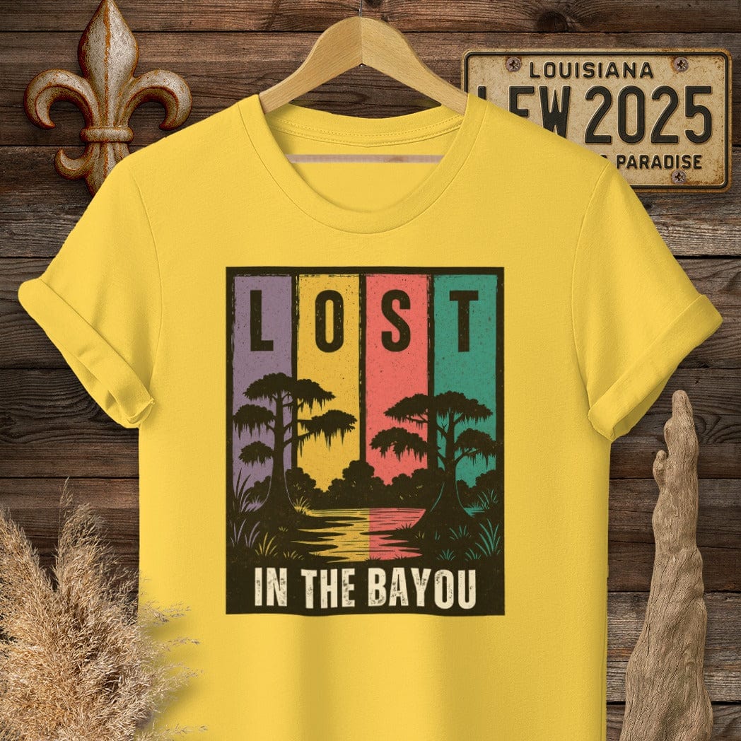 S / Daisy Louisiana Lost in the Bayou T-Shirt by Laissez Faire Wear