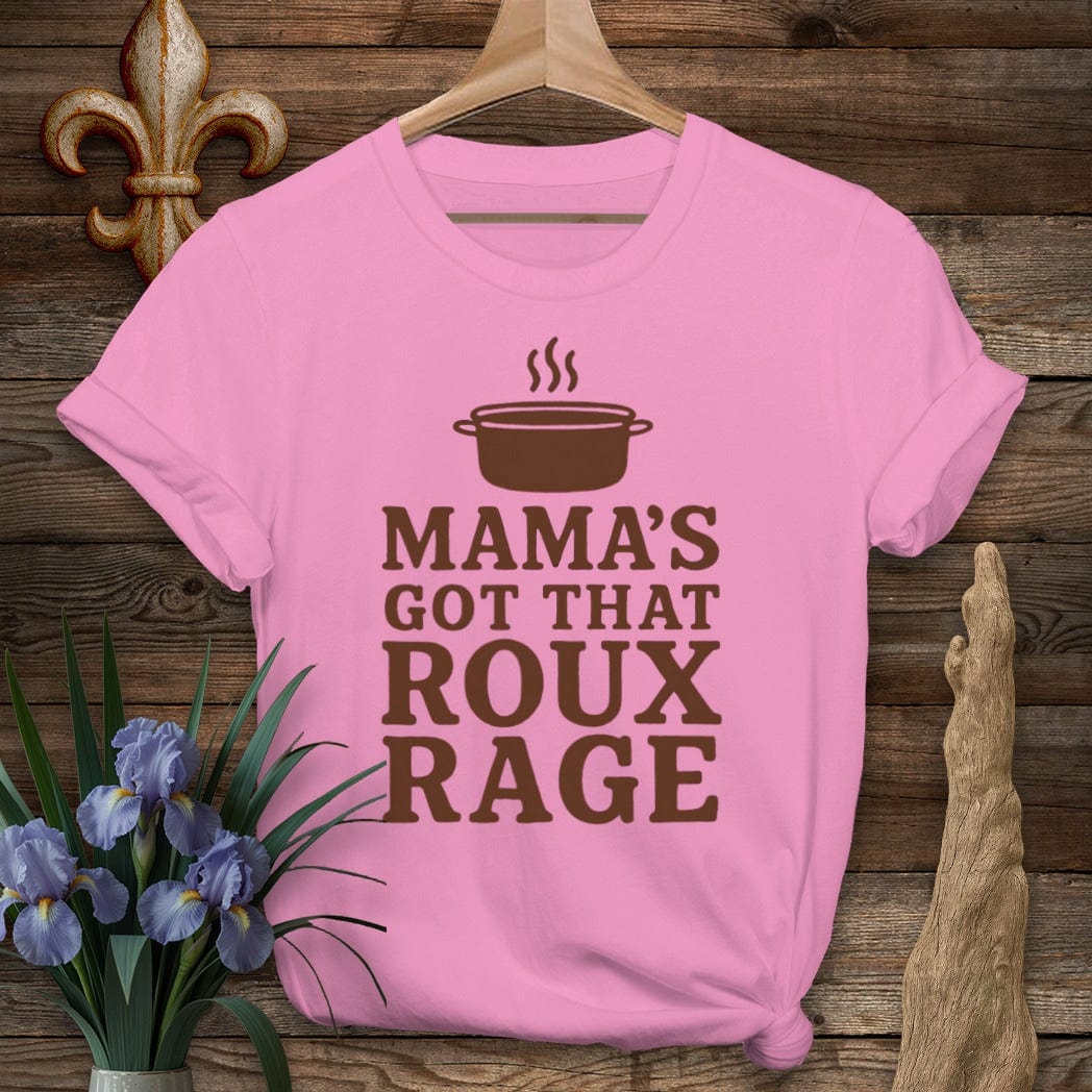 S / Azalea Louisiana Mama's Got That Roux Rage T-Shirt by Laissez Faire Wear