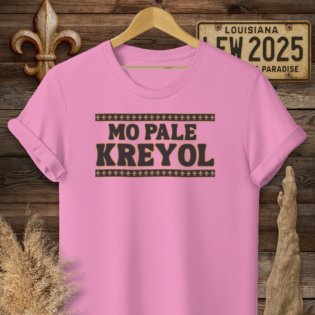 S / Azalea Louisiana Mo Pale Kreyol (I Speak Creole) T-Shirt by Laissez Faire Wear