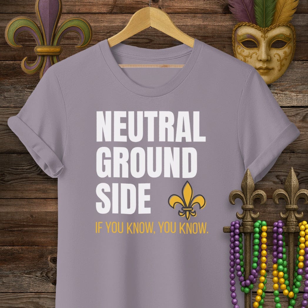 S / Paragon Louisiana Neutral Ground Side T-Shirt by Laissez Faire Wear