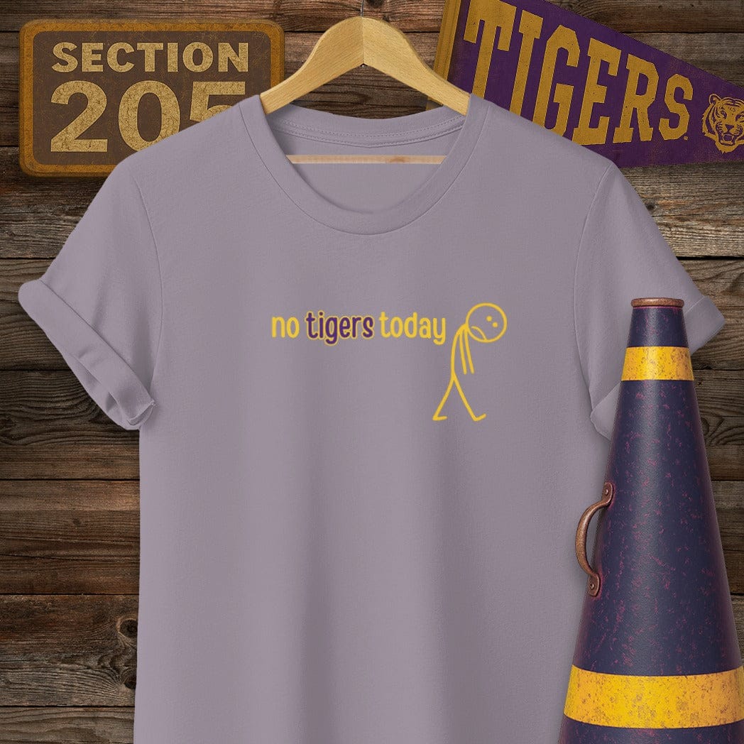 S / Paragon Louisiana No Tigers Today T-Shirt by Laissez Faire Wear