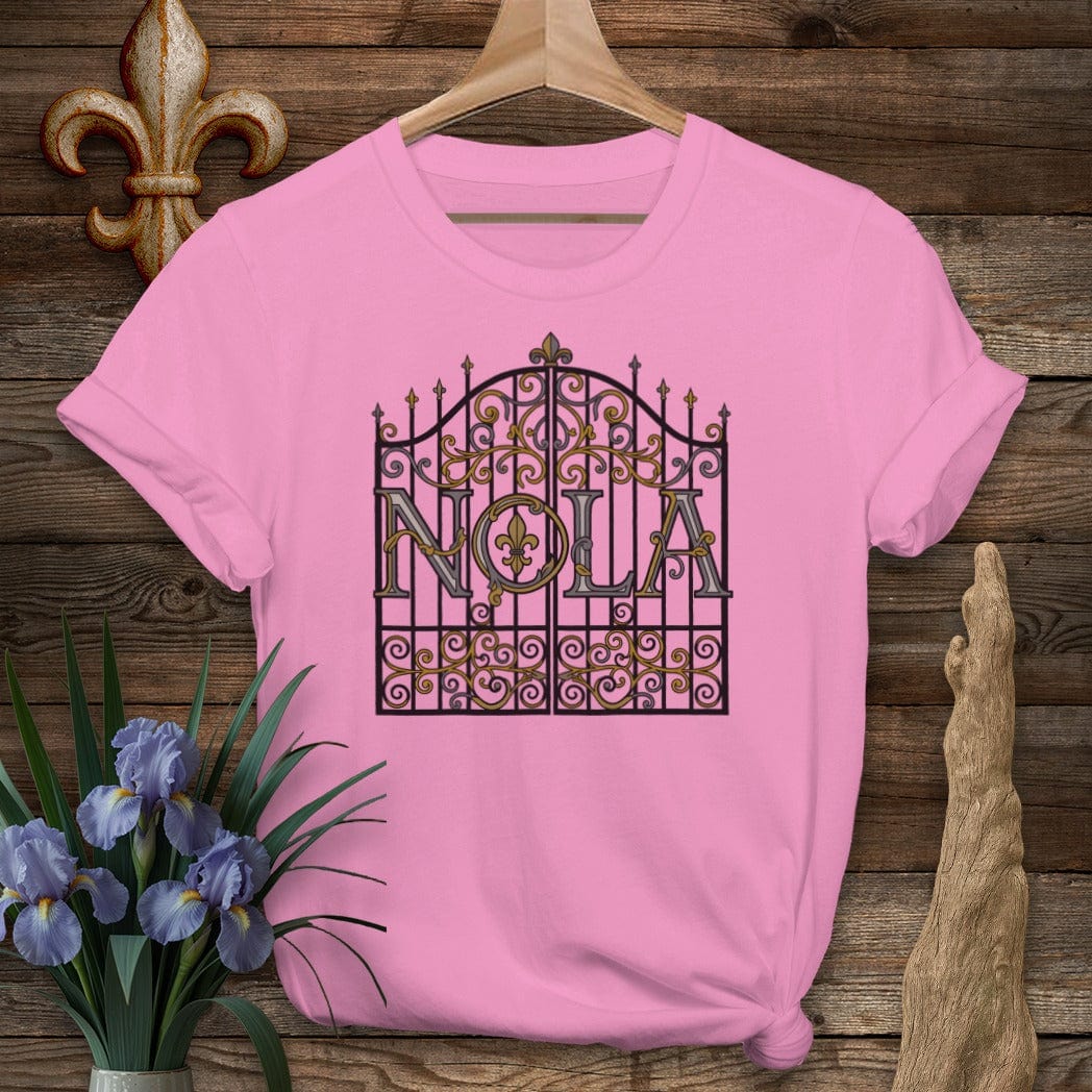 S / Azalea Louisiana NOLA T-Shirt by Laissez Faire Wear