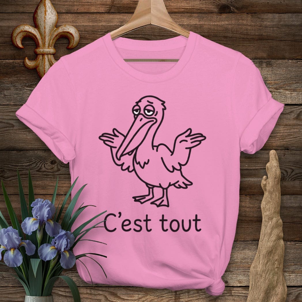 S / Azalea Louisiana Pelican C'est Tout T-Shirt by Laissez Faire Wear