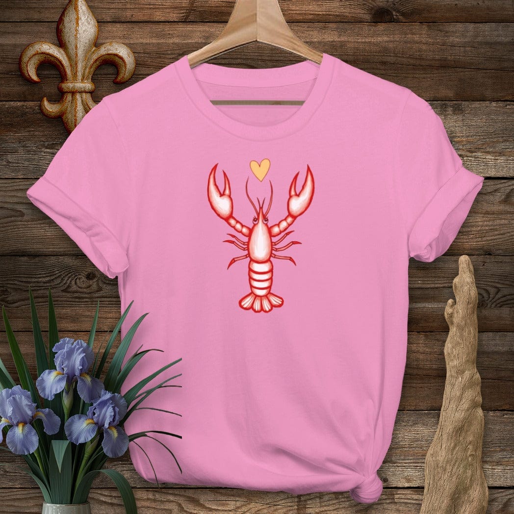 S / Azalea Louisiana Pinch of Love Crawfish T-Shirt by Laissez Faire Wear