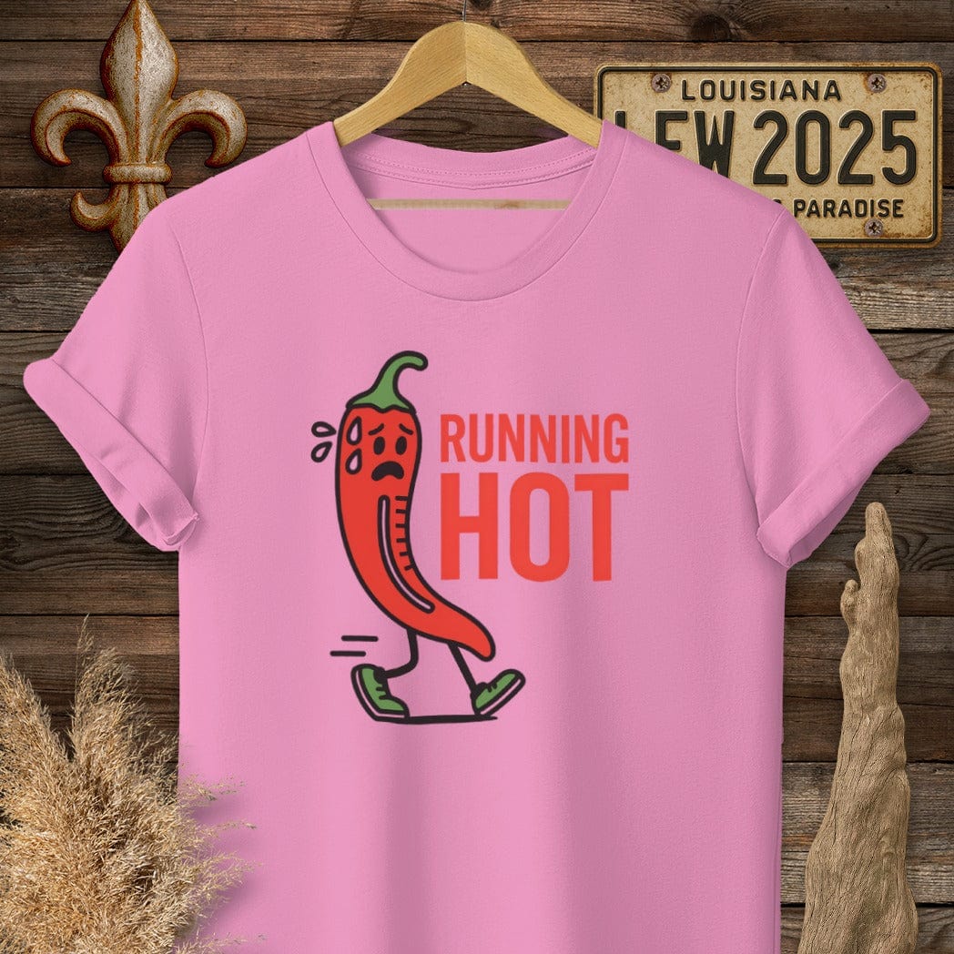 S / Azalea Louisiana Running Hot T-Shirt by Laissez Faire Wear
