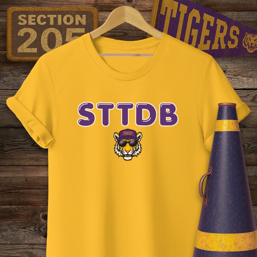 S / Gold Louisiana STTDB Game Day T-Shirt by Laissez Faire Wear