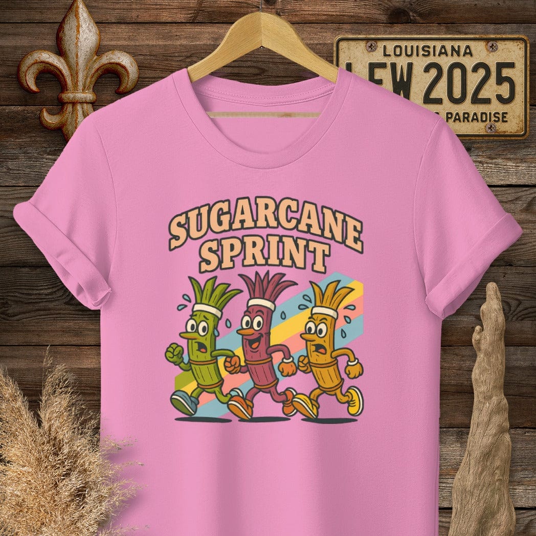 S / Azalea Louisiana Sugarcane Sprint T-Shirt by Laissez Faire Wear