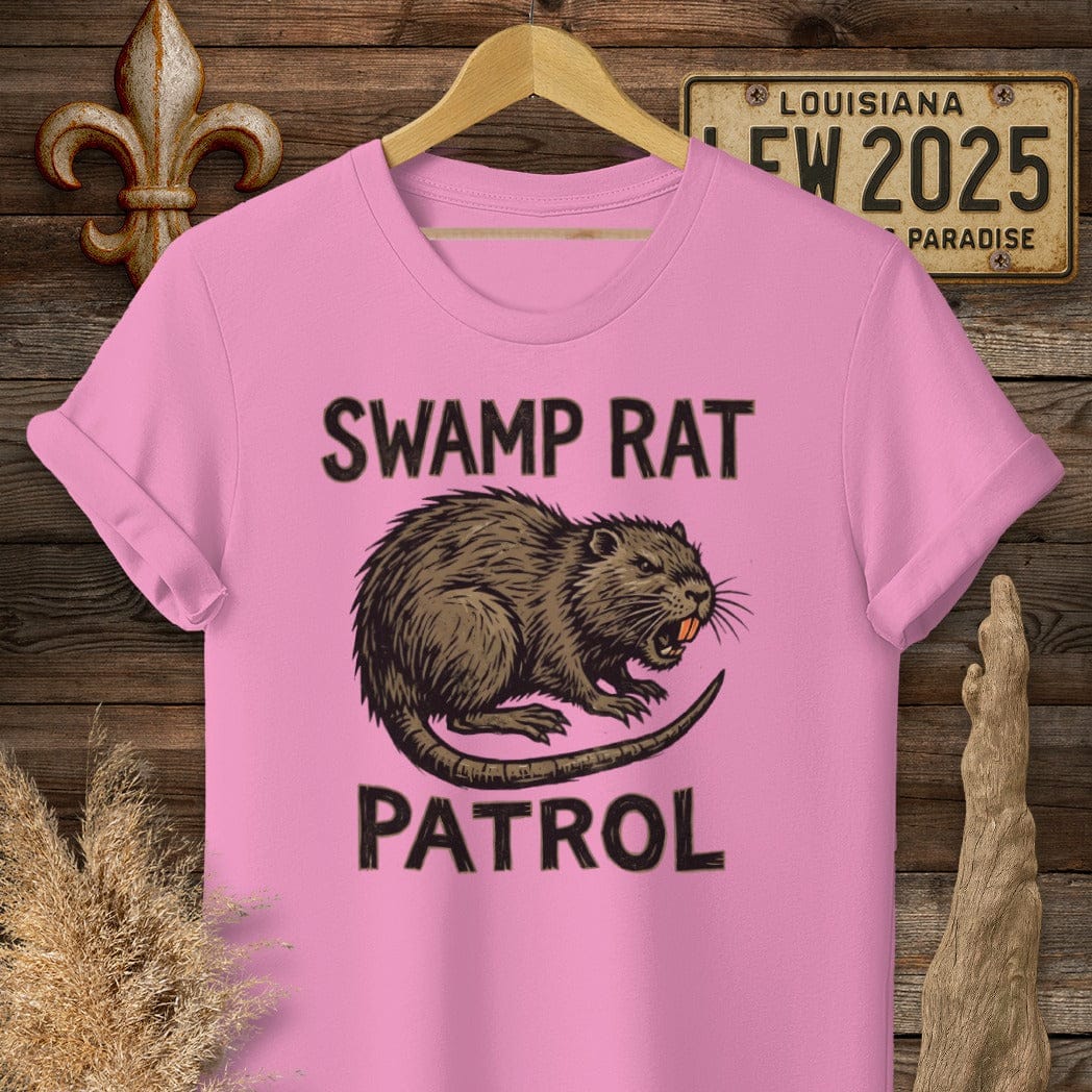 S / Azalea Louisiana Swamp Rat Patrol T-Shirt by Laissez Faire Wear
