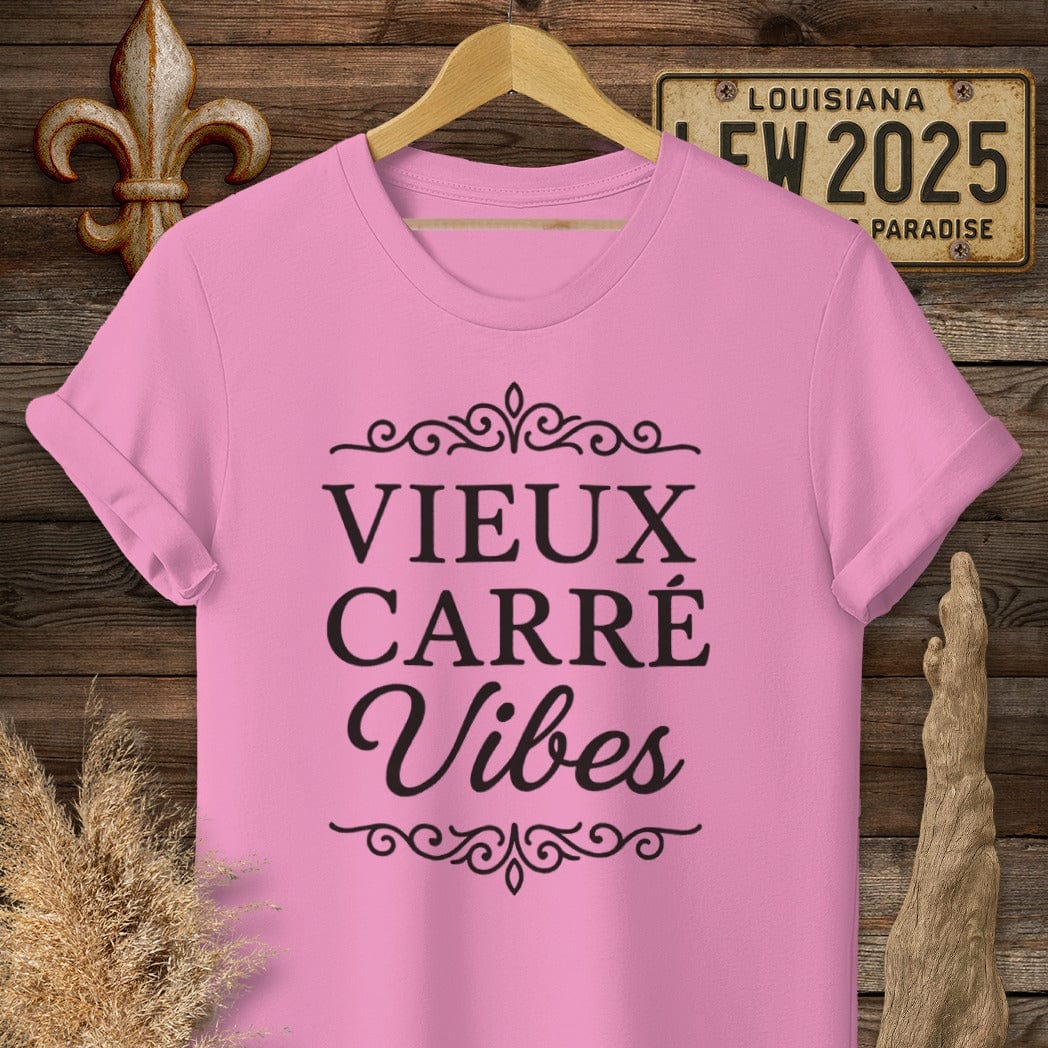 S / Azalea Louisiana Vieux Carré Vibes T-Shirt by Laissez Faire Wear