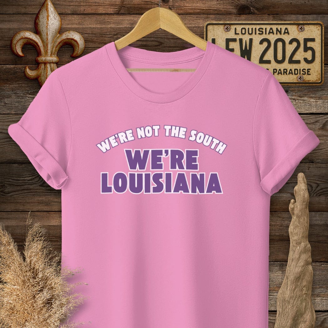 S / Azalea Louisiana We're Louisiana T-Shirt by Laissez Faire Wear