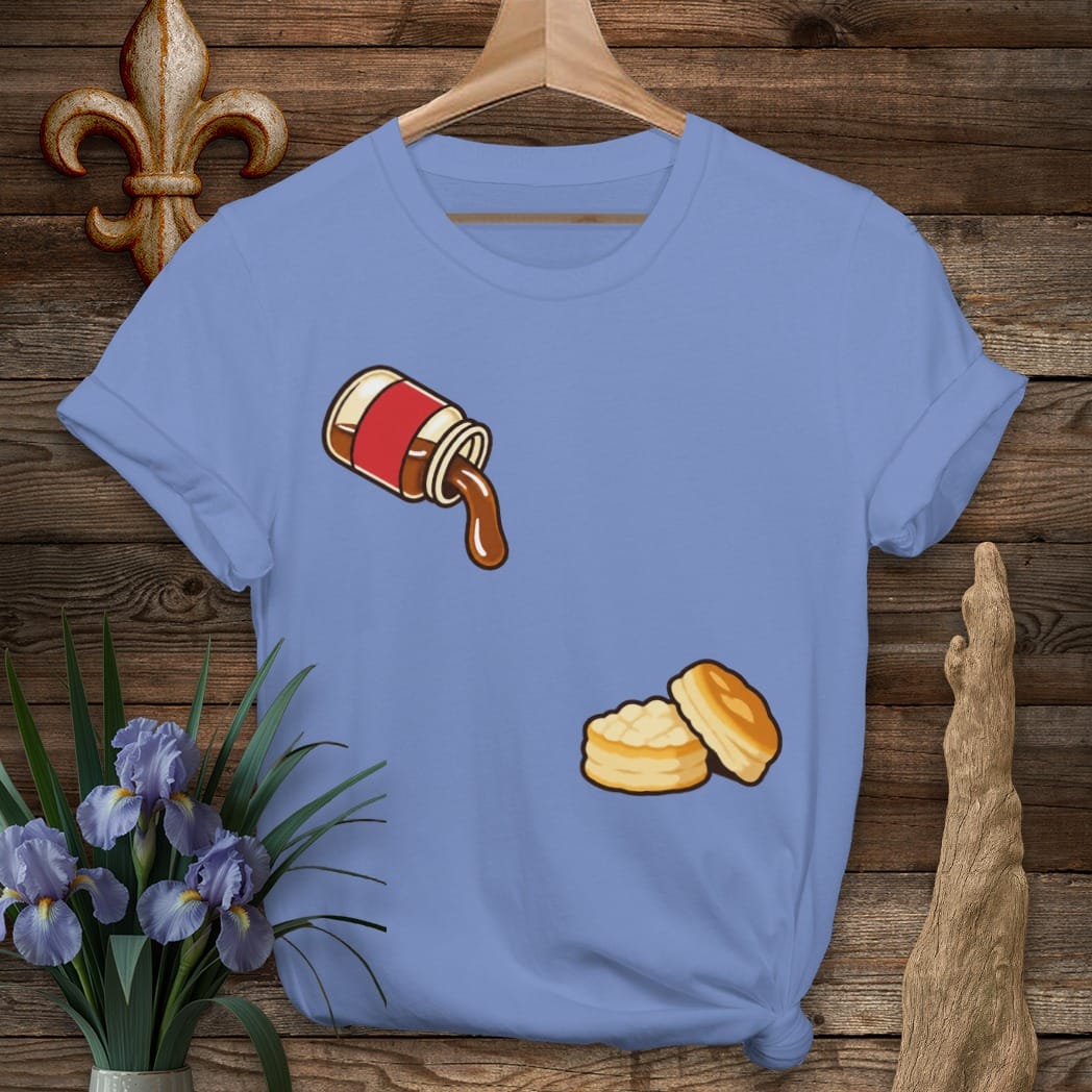 S / Iris Louisiana Syrup Takes Its Time T-Shirt by Laissez Faire Wear