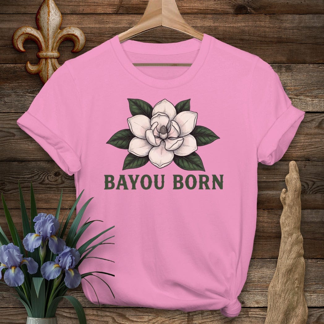 S / Azalea Louisiana Bayou Born T-Shirt by Laissez Faire Wear