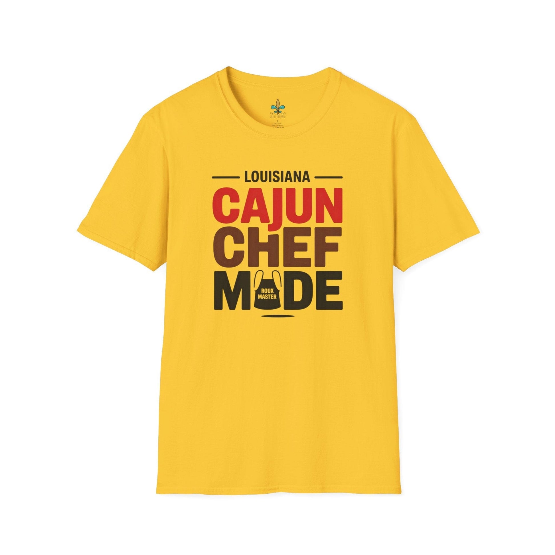 Daisy / S Louisiana "Cajun Chef Mode" – Bold Louisiana Cooking T-Shirt by Laissez Faire Wear