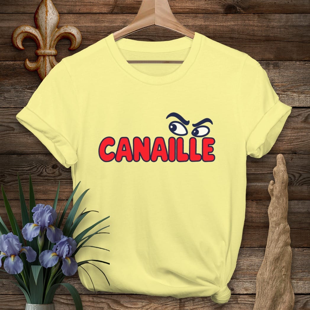 S / Cornsilk Louisiana Canaille T-Shirt by Laissez Faire Wear