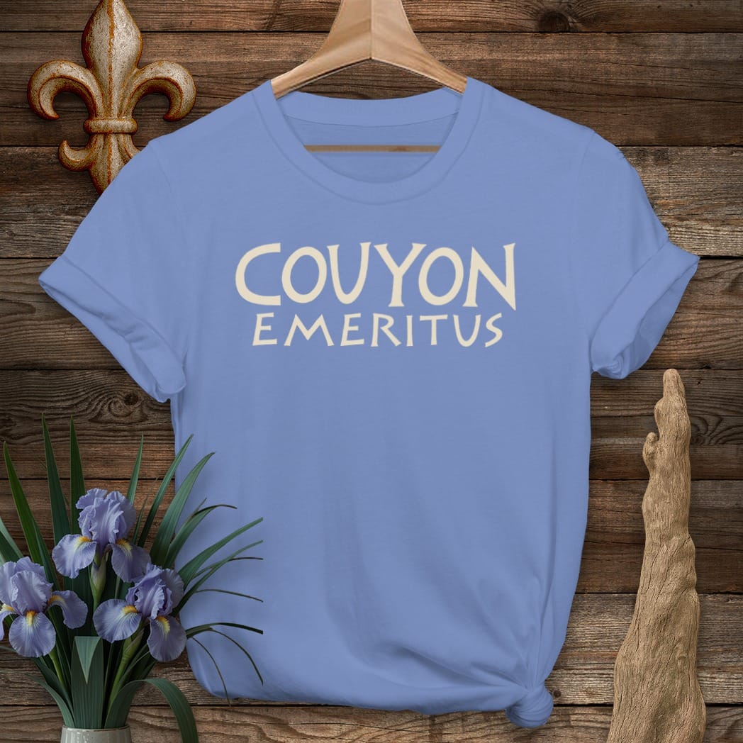 S / Iris Louisiana Couyon Emeritus T-Shirt by Laissez Faire Wear