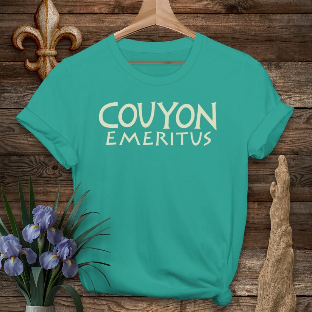 S / Jade Dome Louisiana Couyon Emeritus T-Shirt by Laissez Faire Wear
