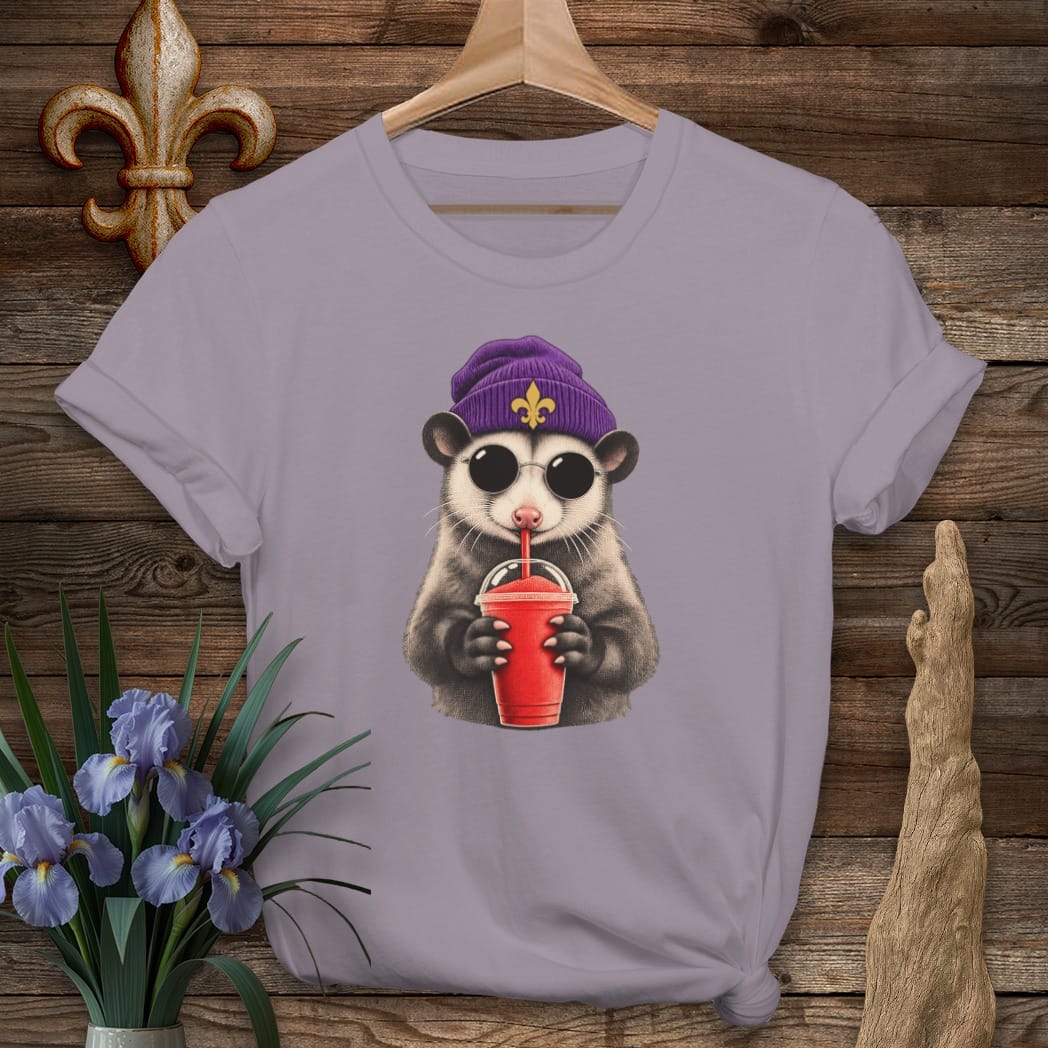 S / Paragon Louisiana Daiquiri Possum T-Shirt by Laissez Faire Wear