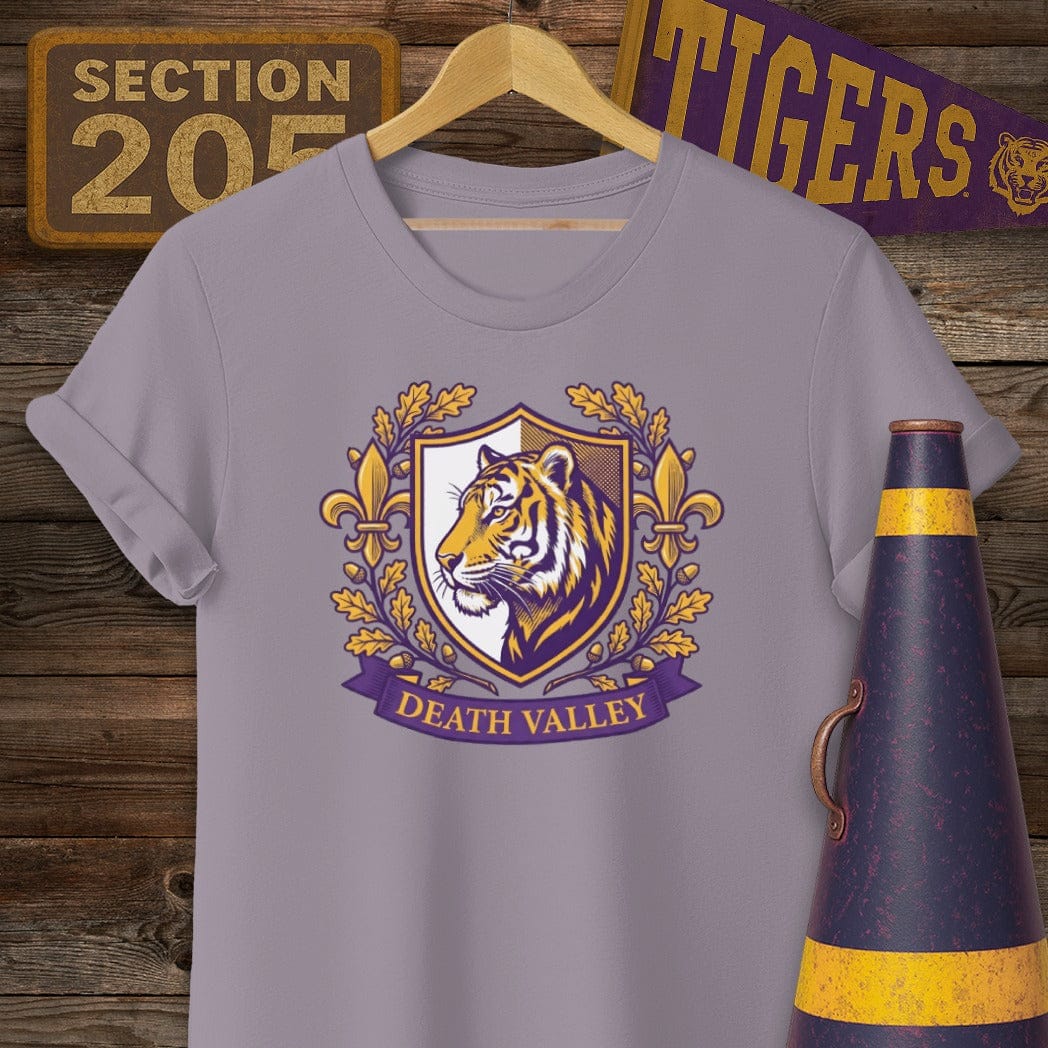 S / Paragon Louisiana Death Valley Shield T-Shirt by Laissez Faire Wear