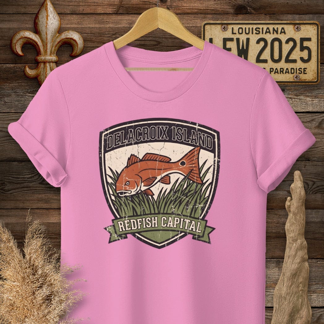 S / Azalea Louisiana Delacroix T-Shirt by Laissez Faire Wear