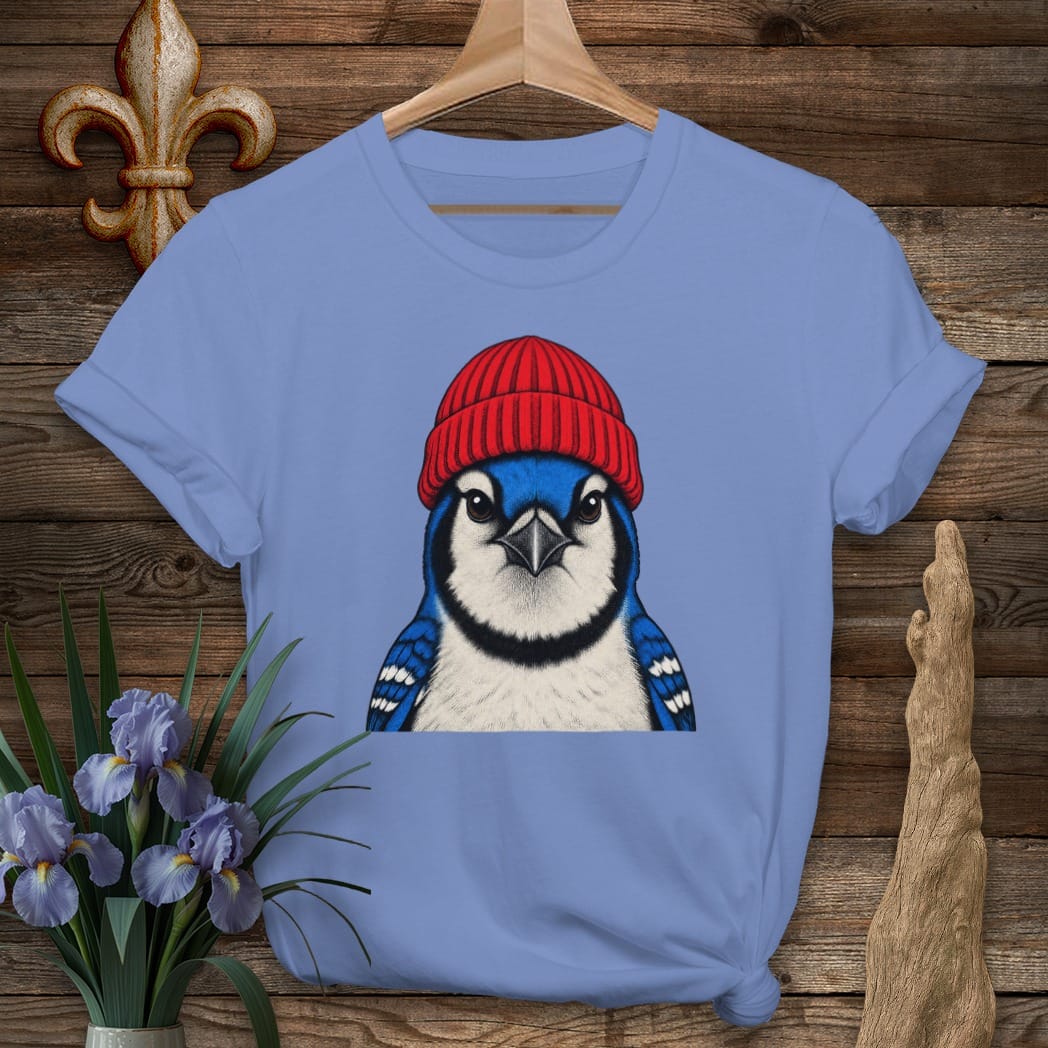 S / Iris Louisiana Didn't Leave Winter T-Shirt by Laissez Faire Wear