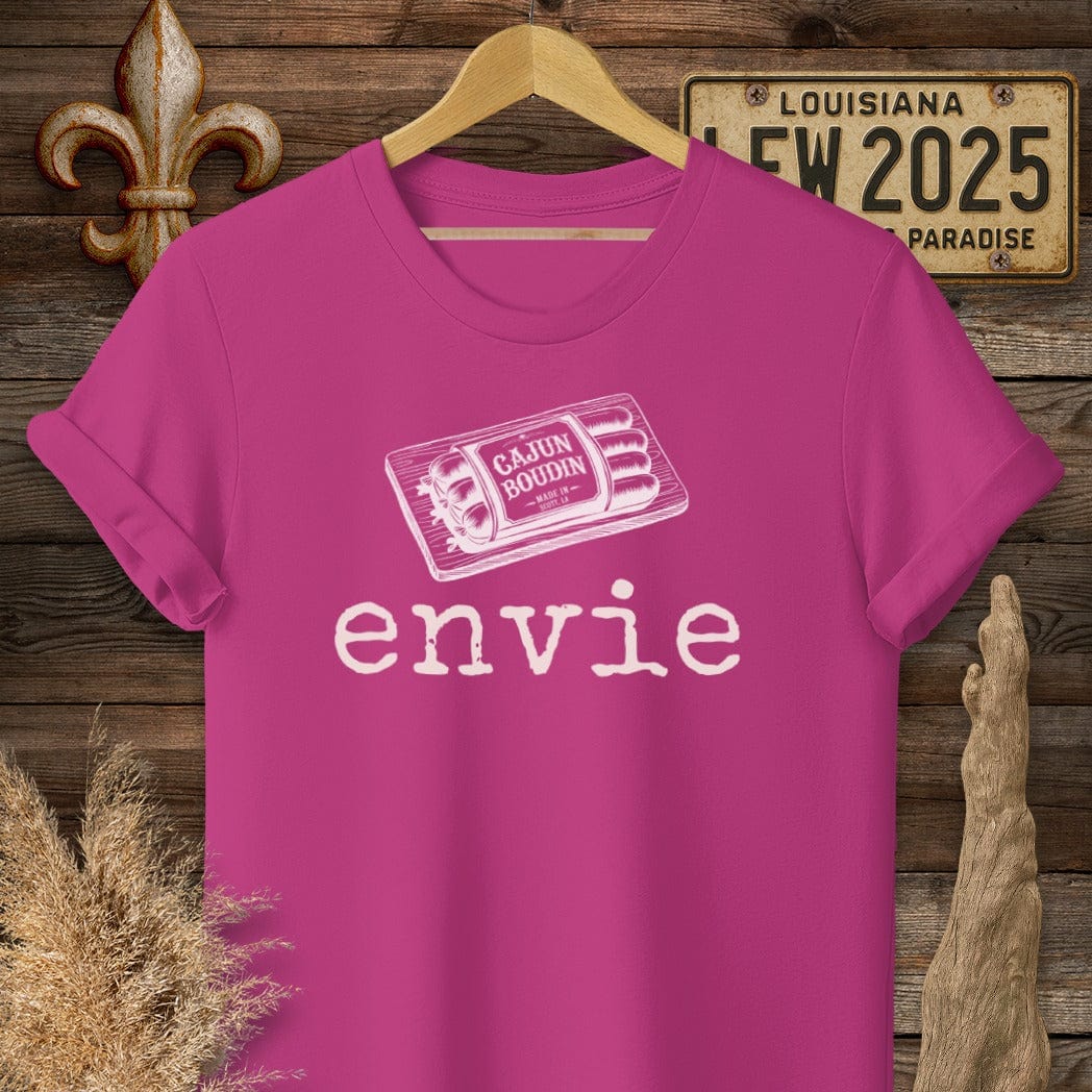 S / Antique Heliconia Louisiana Envie Cajun French Boudin T-Shirt by Laissez Faire Wear