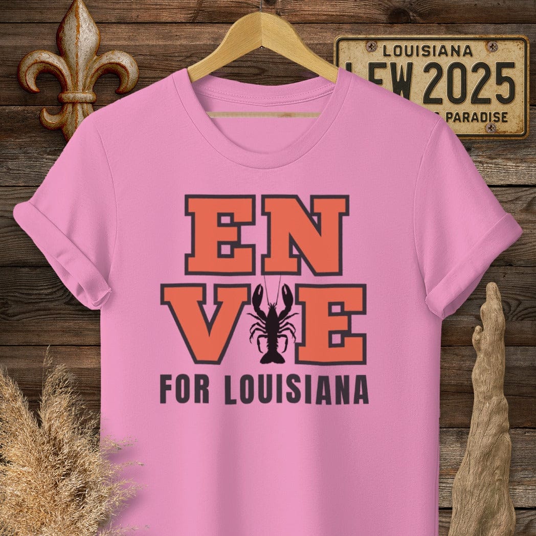 S / Azalea Louisiana Envie for Louisiana T-Shirt by Laissez Faire Wear