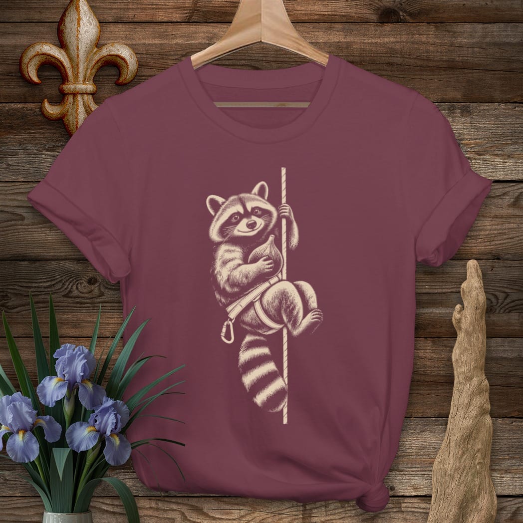 S / Maroon Louisiana Fig Thief T-Shirt by Laissez Faire Wear