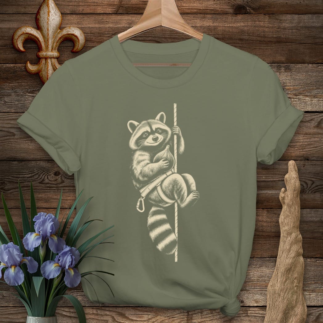 S / Military Green Louisiana Fig Thief T-Shirt by Laissez Faire Wear