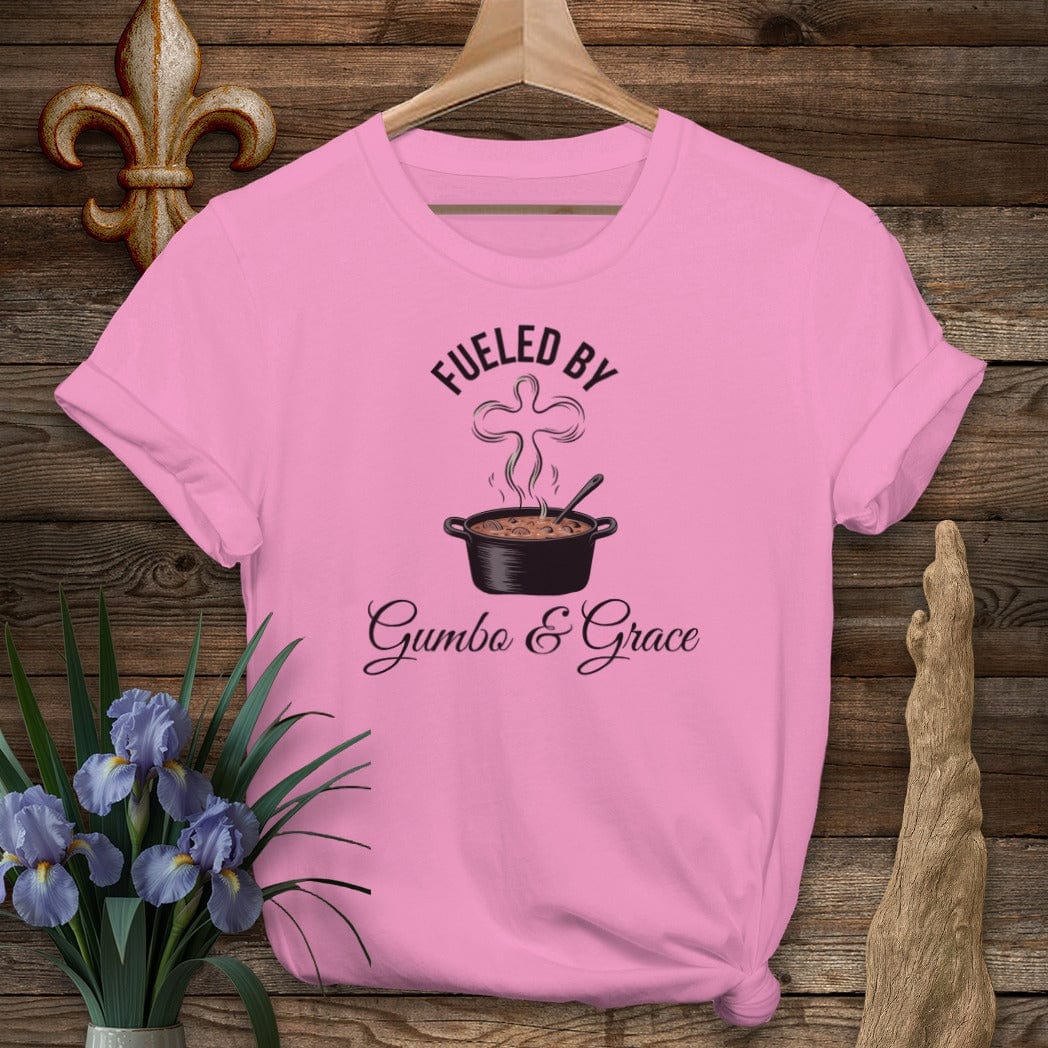 S / Azalea Louisiana Gumbo & Grace T-Shirt by Laissez Faire Wear