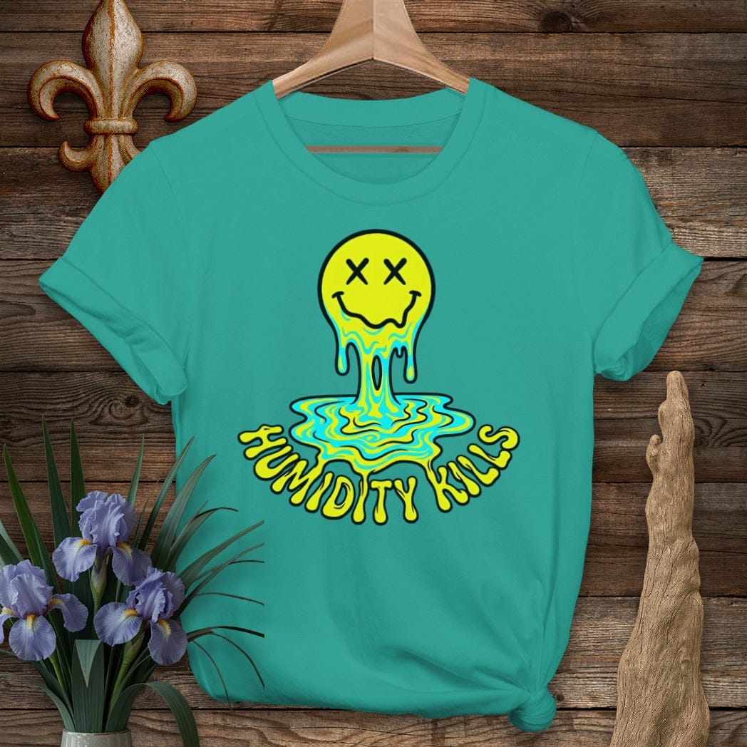 S / Jade Dome Louisiana Humidity Kills T-Shirt by Laissez Faire Wear