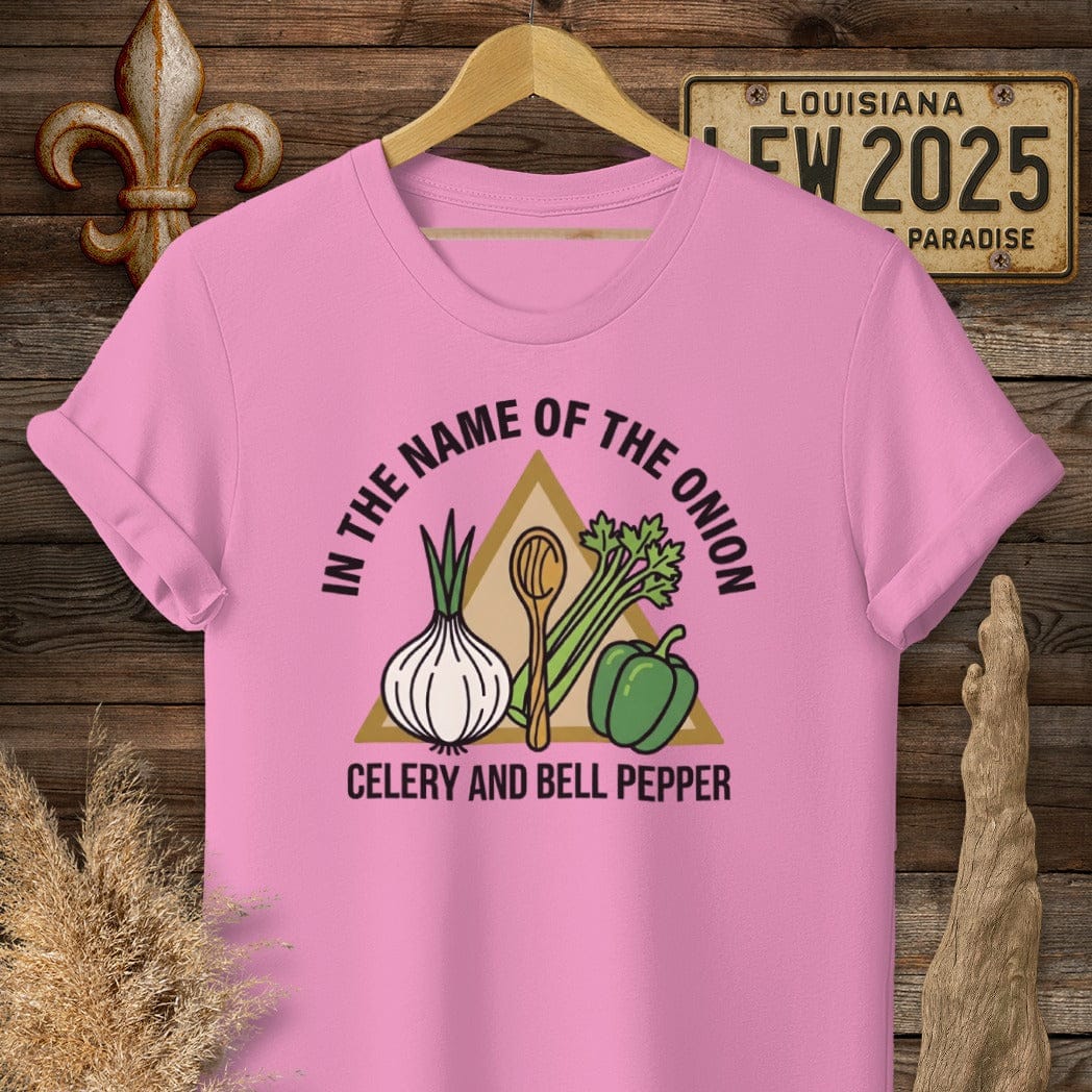 S / Azalea Louisiana In The Name of...T-Shirt by Laissez Faire Wear