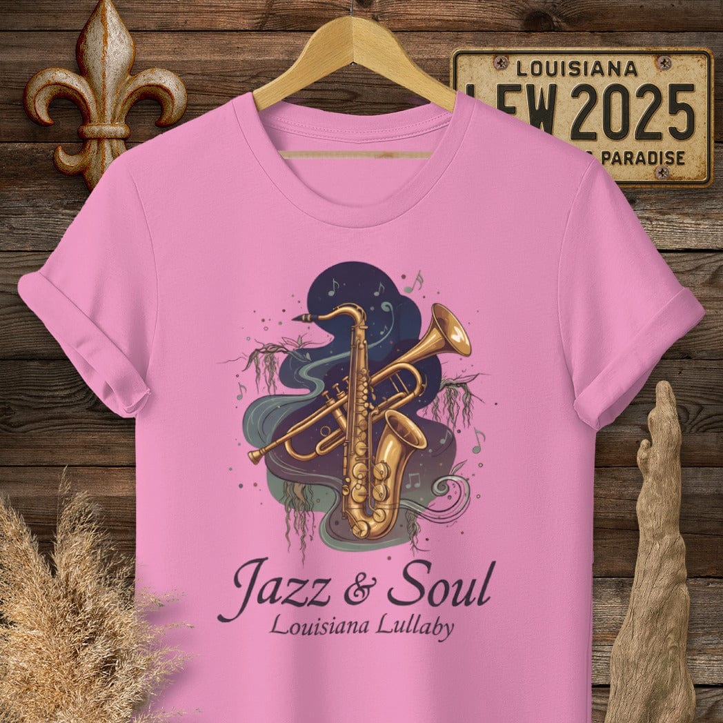 S / Azalea Louisiana Jazz & Soul T-Shirt by Laissez Faire Wear