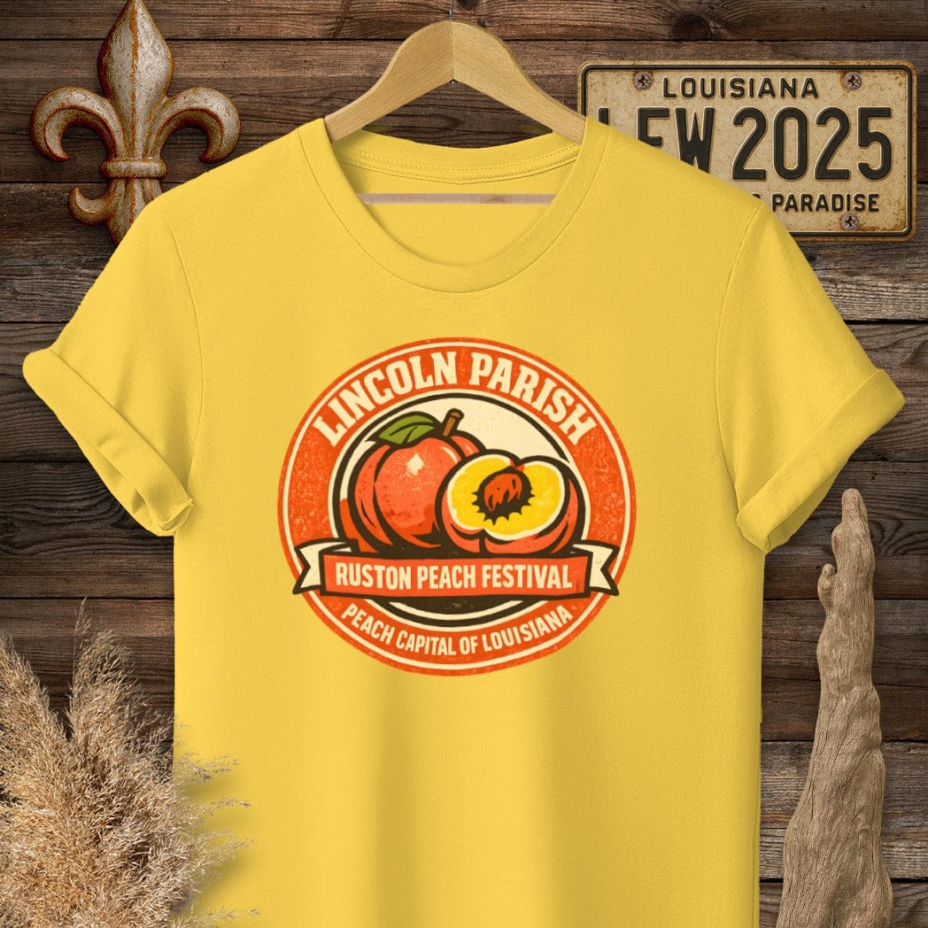 S / Daisy Louisiana Lincoln Parish T-Shirt by Laissez Faire Wear
