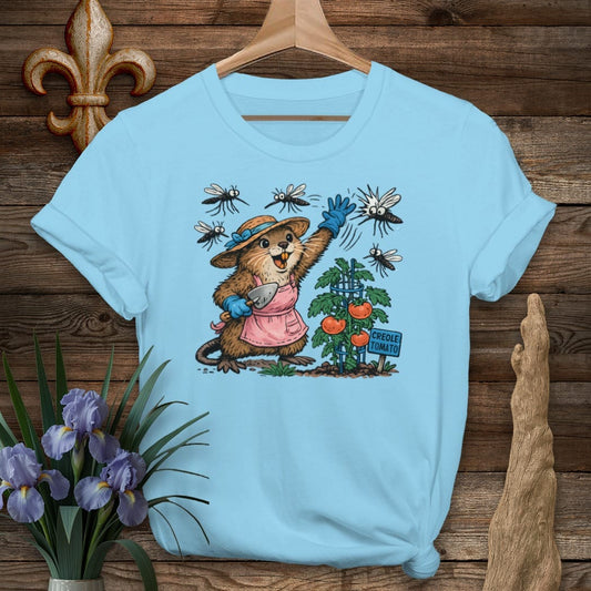 S / Sky Louisiana Louisiana Gardener T-Shirt by Laissez Faire Wear