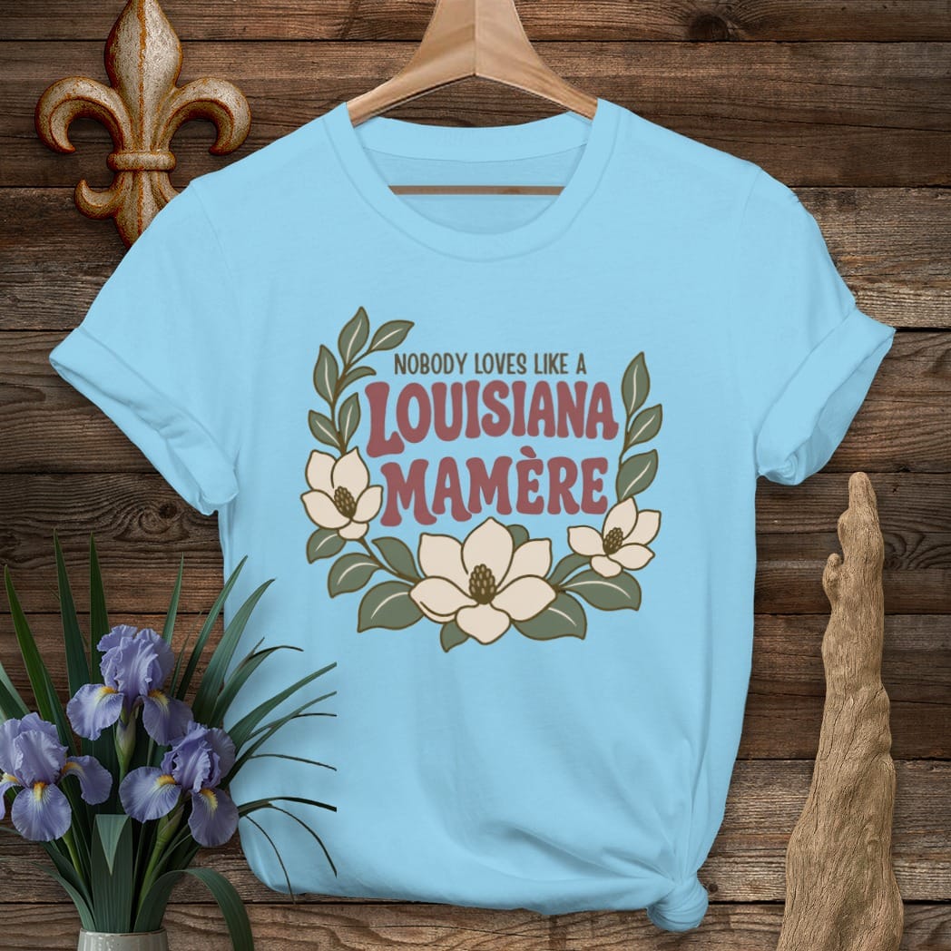 S / Sky Louisiana Louisiana Mamere T-Shirt by Laissez Faire Wear