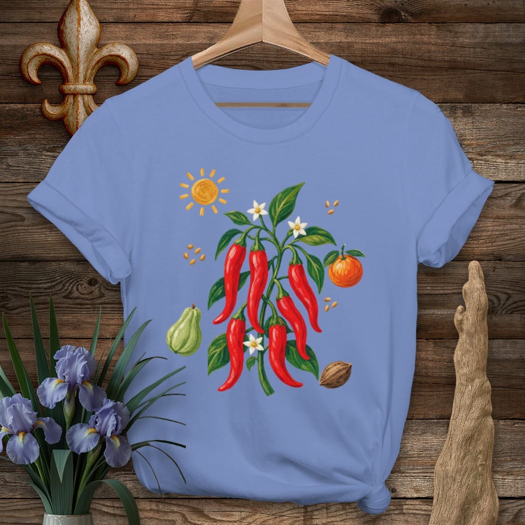 S / Iris Louisiana Louisiana Spice T-Shirt by Laissez Faire Wear