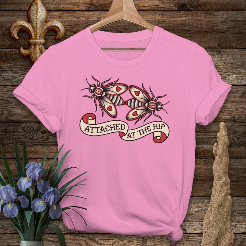 S / Azalea Louisiana Love Bugs T-Shirt by Laissez Faire Wear